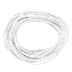 Filo di cotone cerato mm. 1,5 Bianco x m. 5
