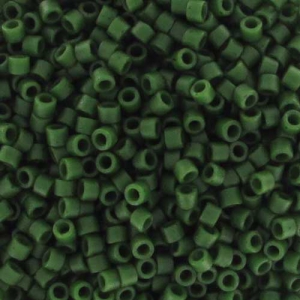 Miyuki Delica 11/0 DB0797 - Dyed Semi Mat Opaque Jade Green