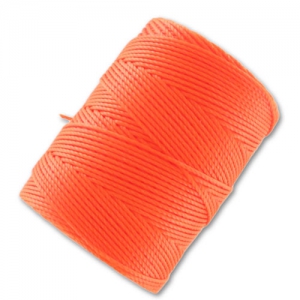 Filo C-Lon Beading Cord 0,50 mm Neon Orange x84m
