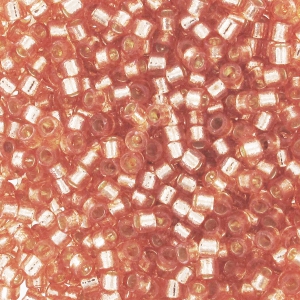 Miyuki Delica Duracoat 11/0 DB2151 - Silver Lined Dyed Rose Copper x8g