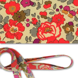 Sbieco Liberty Betsy Fluo Tè x 1m