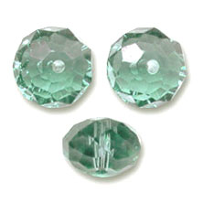 Perla rotonda appiattita PureCrystal 5040 8 mm - Erinite x1