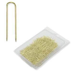 U PIN 24 mm dorato x1000