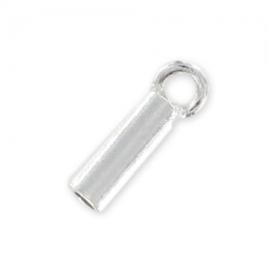 Terminali per cordoncini da mm. 1 in Argento 925 x4