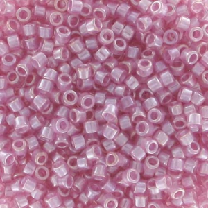 Miyuki Delica 11/0 DB1482-1 - Tr Luster Light Rose x8g