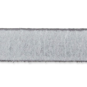 Laccetto cuoio mm. 10 Argentato x30cm