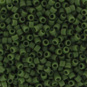 Miyuki Delica 11/0 DB1585 - Mat Opaque Avocado