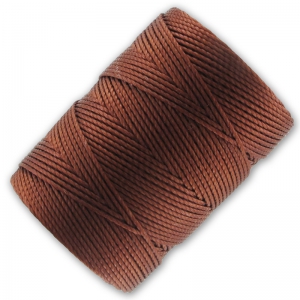 Filo C-Lon Beading Cord 0,50 mm Mahogany x84m