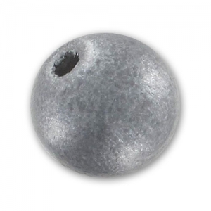 Tonde in legno mm. 8 Argentato x20