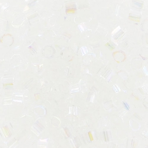 Miyuki Delica 10/0 Hex Cut DBMC0051 - Crystal AB