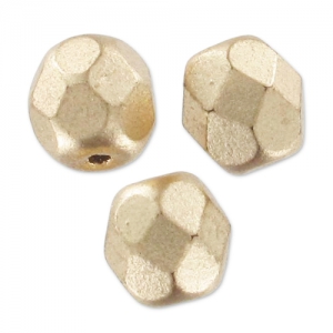 Sfaccettate mm 6 Gold Mat x25