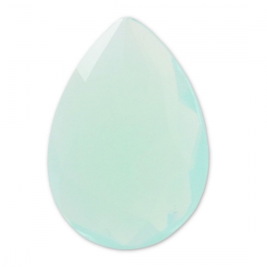 Cabochon pera 30X20 mm Mint Opal x1