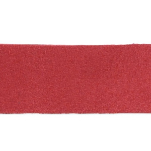 Laccetto pelle Scamosciata 20 mm Rosso scuro x1m
