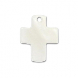 Croce Madreperla mm. 12x10 Naturale x10