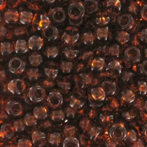 Perla Preciosa 11/0 da 2 mm - Dark Topaz x20 g