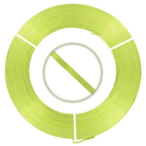 Filo di Alluminio piatto mm. 3,5 Verde chiaro x m. 10