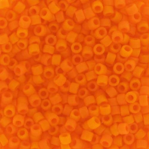 Miyuki Delica 11/0 DB1583 - Mat Opaque Mandarin