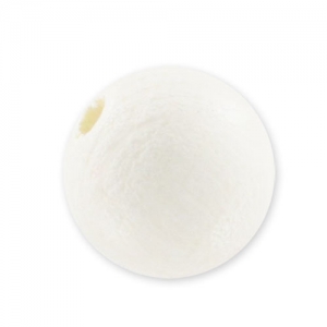 Tonde in legno mm. 6 Bianco x25