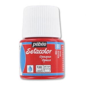 Pittura Setacolor Opaca Rosso x45ml