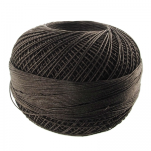 Filo cotone Lizbeth taglia 40 Dark Fudge n°697 x274m