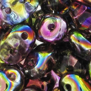 SuperDuo mm. 2.5x5 Magic Violet Green x10g