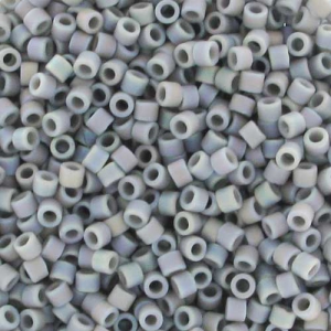 Miyuki Delica 11/0 DB0882 - Mat Opaque Gray AB