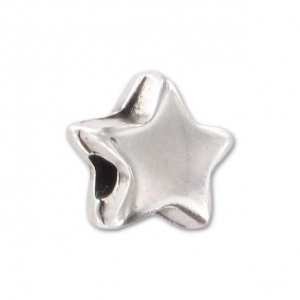 Stelle mm. 6 Placcatura Argento Antico x10