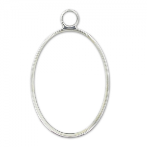 Castone pendente in Argento 925 4127 30x22 mm x1