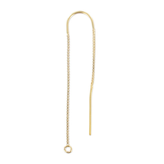 Orecchini Catena In Gold Filled Mm. 48 40 X2 - Perles & Co - Foto 8