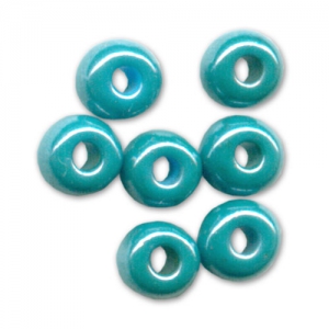 Perla Preciosa 6/0 4 mm - Verde brillante lucido x 20 g