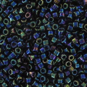 Miyuki Delica 11/0 DB0005 - Blu iris variegato metallizzato x8g