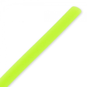 Cordoncino plastica cavo mm. 4 Giallo Fluo x cm. 50