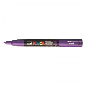Pennarello Posca punta conica extra-fina 1 mm Viola
