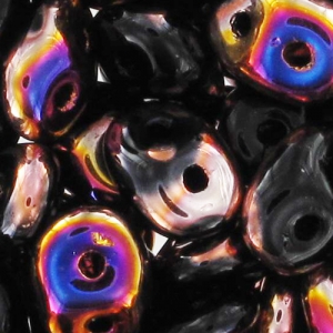 SuperDuo mm. 2.5x5 Jet Sliperit x10g