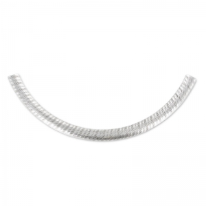 Tubo 132x8 mm Placcatura Argento Antico x1