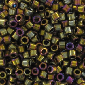 Miyuki Delica 10/0 DBM0029 - Purple Gold Iris Metallic