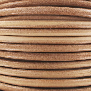 Cordone cuoio mm. 6 Naturale xm. 1