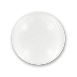 Cabochon lente in vetro mm.  16 Crystal x1