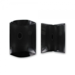 Scatolina di cartoncino cm. 7x7.5x2.3 5 Nero x1