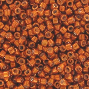 Miyuki Delica 11/0 DB0421 - Galvanized Burnt Orange