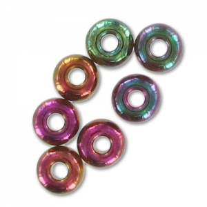 Perla Preciosa 6/0 4 mm - Purple Gold Iris x 20 g