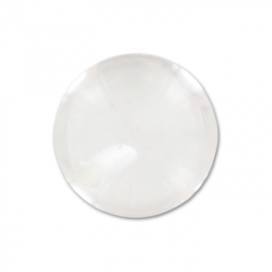 Perline mezzo forate mm.  8 Crystal Quartz x2