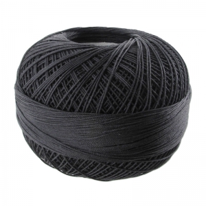 Filo cotone Lizbeth taglia 40 Black n°604 x274m