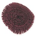 Nastro frange Ultra Suede mm. 28 Bordeaux x1,6m