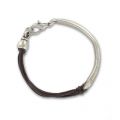 Intercalari per bracciale mm. 70x15 Placcatura argento antico x1