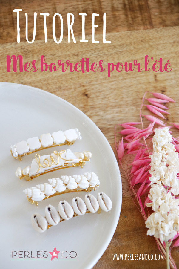 Schema Fai-da-te 4 mollette di conchiglie con cipree e ciondoli in madreperla Schema Fai-da-te 4 mollette di conchiglie con cipree e ciondoli in madreperla