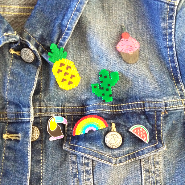 Perline da stiro fai da te di Pin hama e forme di plastica di ananas e angurie impazzite