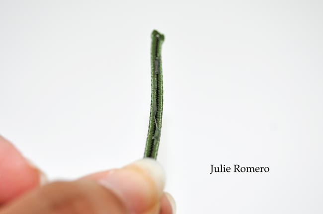 Anello della treccia con cabochon e PureCrystal ematite : Tappa 9