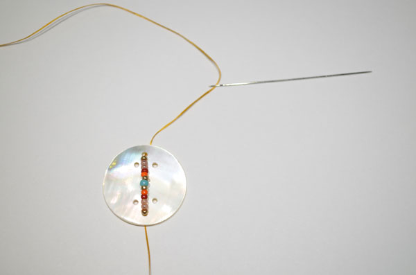 Orecchini etnici nappe di perle chic e Miyuki