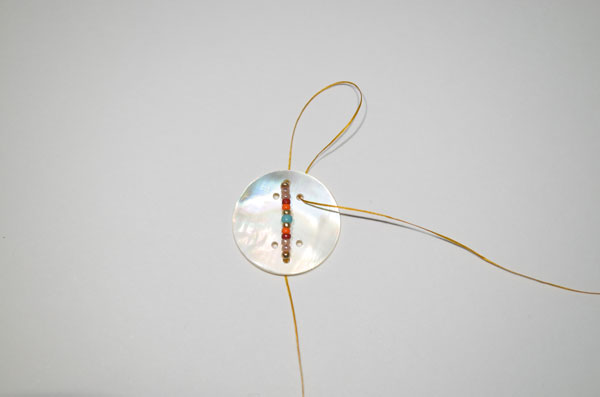 Orecchini etnici nappe di perle chic e Miyuki